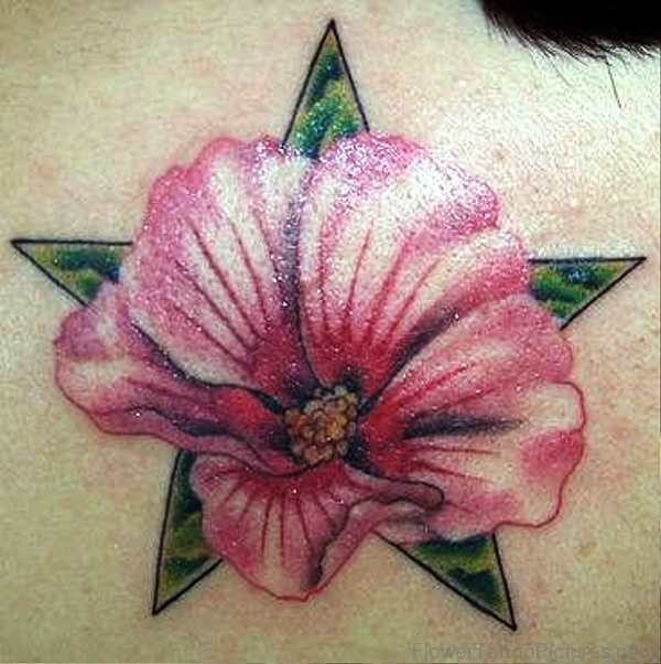 Mysterious Orchid Flower Tattoo Design