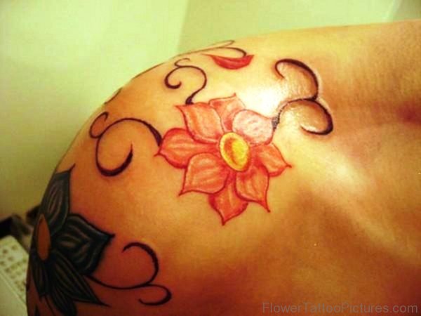 Amazing Flower Tattoo 1