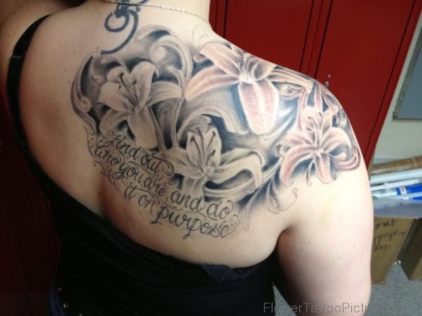 Amazing Lily Tattoo