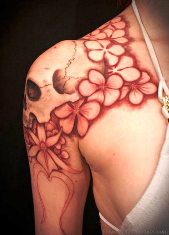 Beautiful Flower Design Tattoo