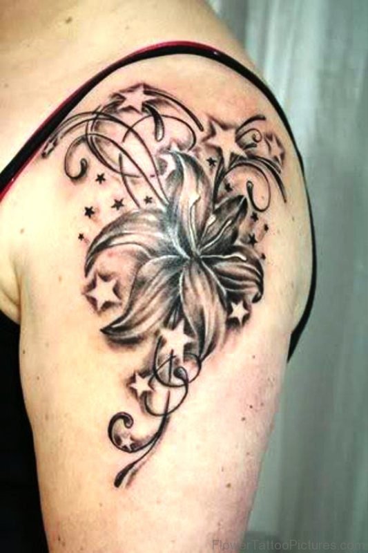 Black Lily Tattoo