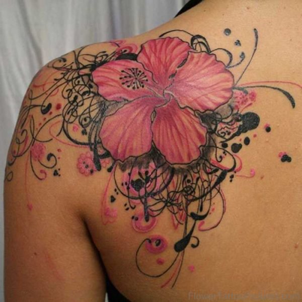 Classic Lily Flower Tattoo