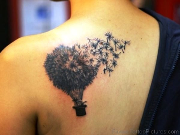 Dandelion Bulb Tattoo Design