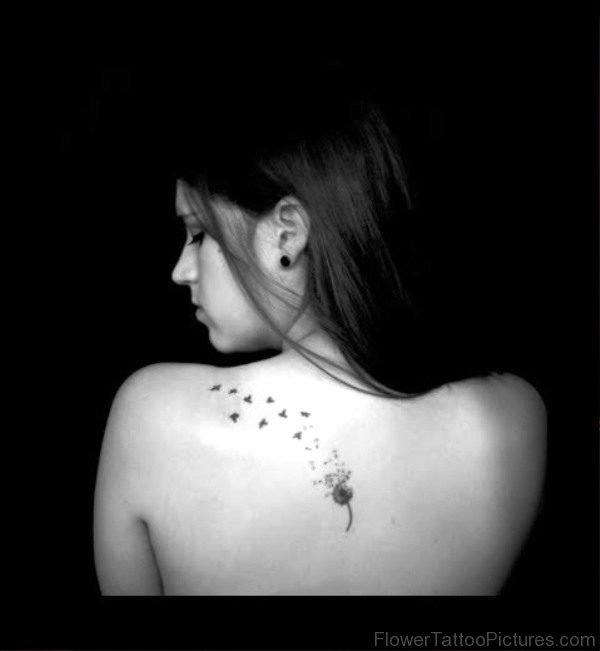Dandelion Tattoo Design Pic