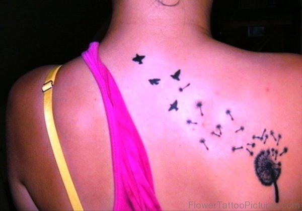Dandelion Tattoo Photo
