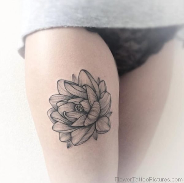 Lotus Flower Tattoo Design 1