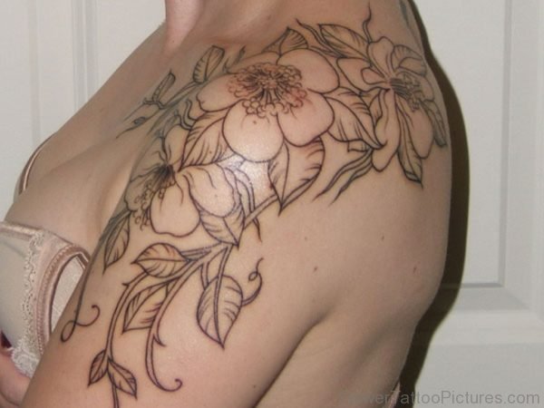Lovely Flower Tattoo 1