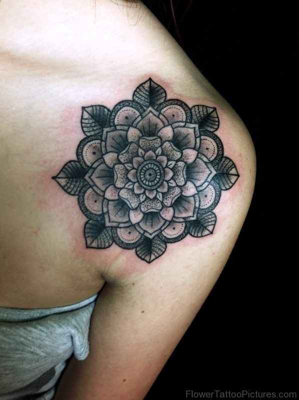 Mandala Flower Designer Tattoo