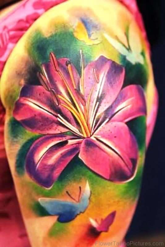 Nice Flower Tattoo