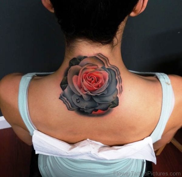 Sweet Designer Rose Tattoo
