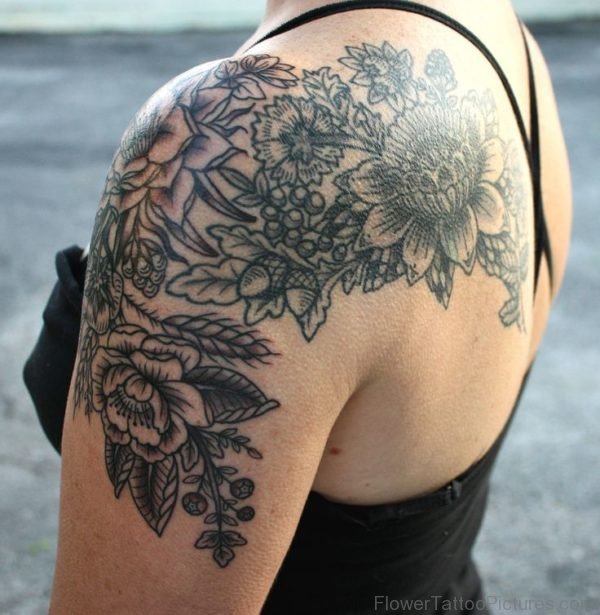 Sweet Flowers Tattoo Design