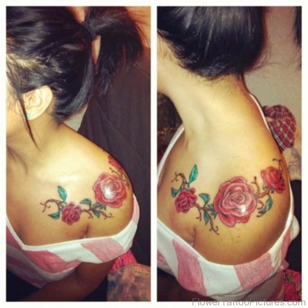 Sweet Roses Tattoo Design