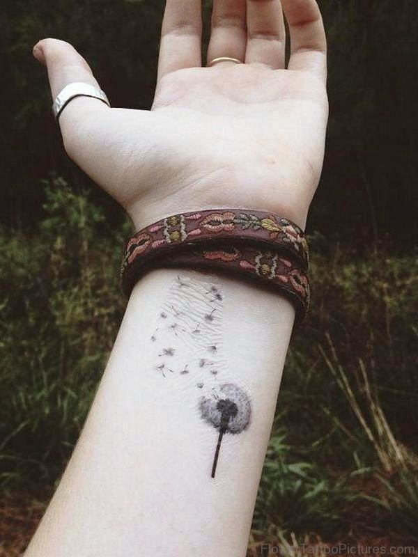 Wonderful Dandelion Tattoo
