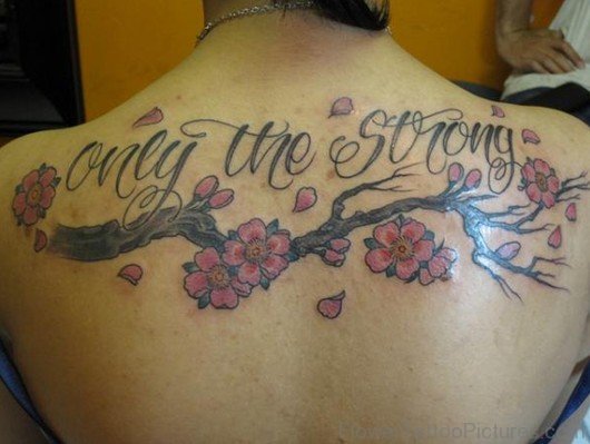 Amazing Cherry Blossom Tattoo 1
