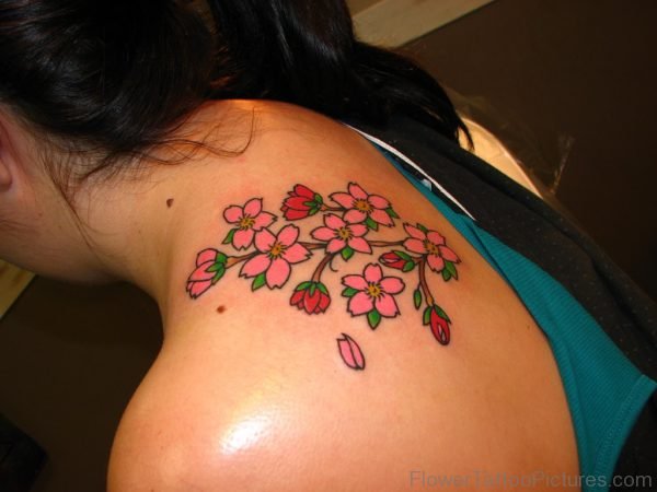 Amazing Cherry Blossom Tattoo