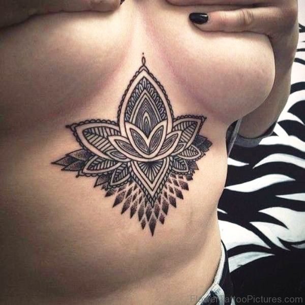 Attarctive Lotus Tattoo