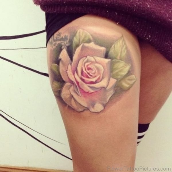 Attractive Rose Tattoo Design