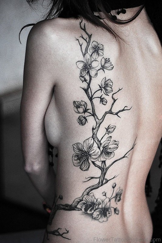 Awesome Cherry Blossom Tattoo 1
