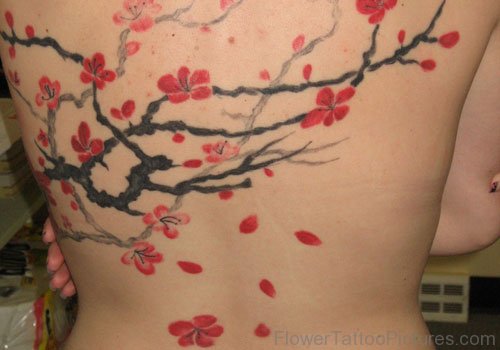 Beautiful Cherry Blossom Tattoo