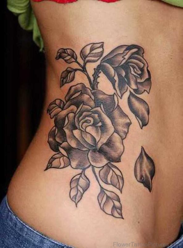 Black Rose Tattoo design