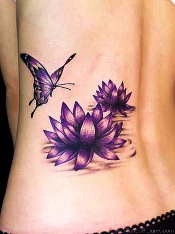 Blue Lotus Tattoo 2