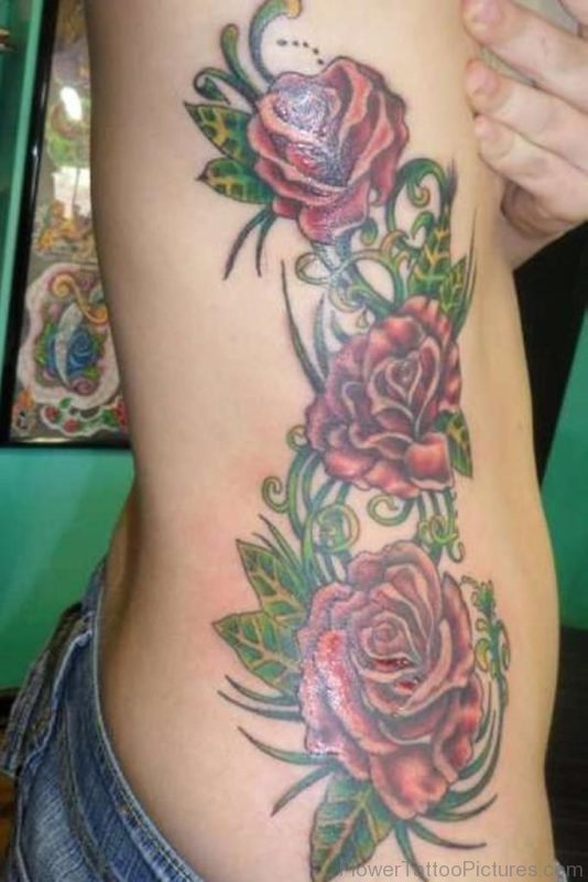 Cute Rose Tattoo 1