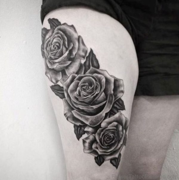 Elegant Rose Tattoo 1