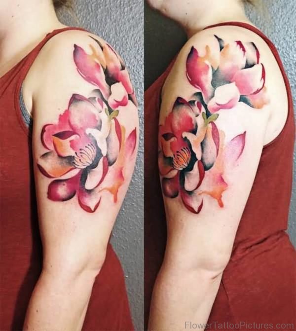 Fantastic Magnolia Tattoo