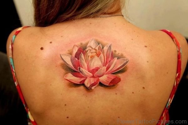 Flower Back Tattoo