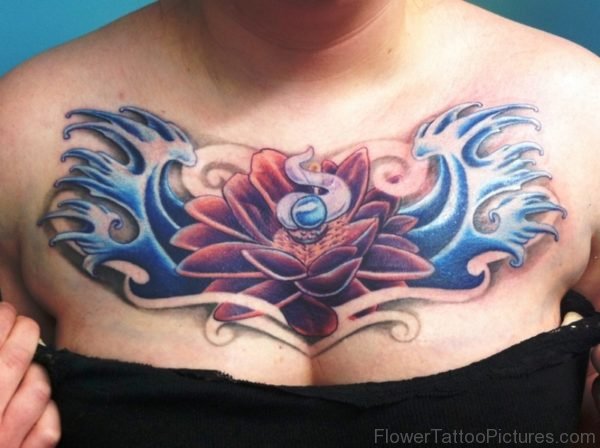 Graceful Lotus Tattoo