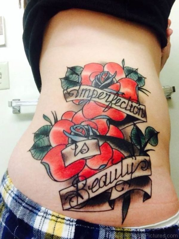 Graceful Rose Tattoo