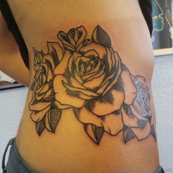 Great Rose Tattoo Design