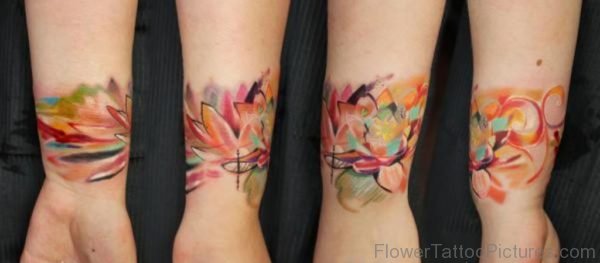 Impressive Lotus Tattoo