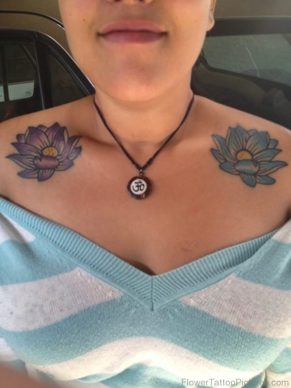 Lovely Lotus Tattoo 