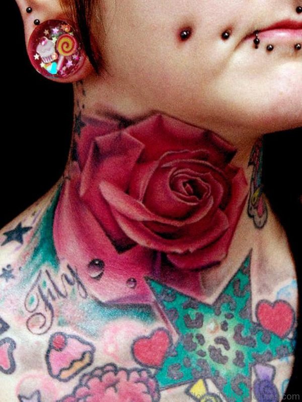Lovely Rose Tattoo