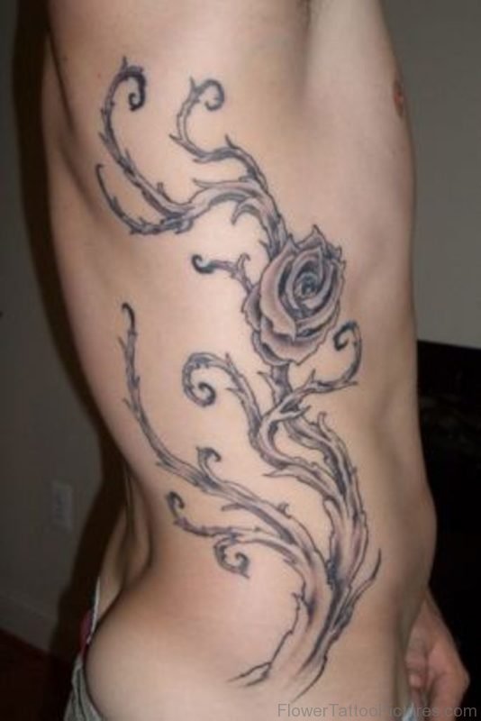 Mind Blowing Rose Tattoo