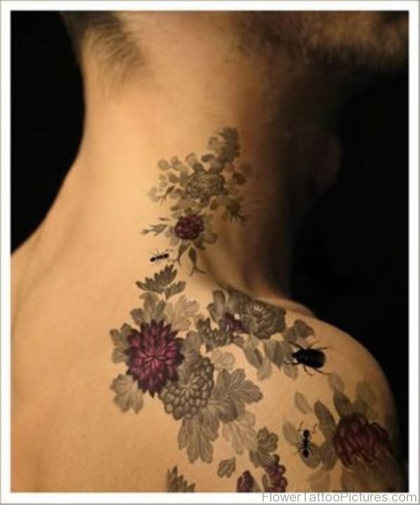 Nice Flower Tattoo 