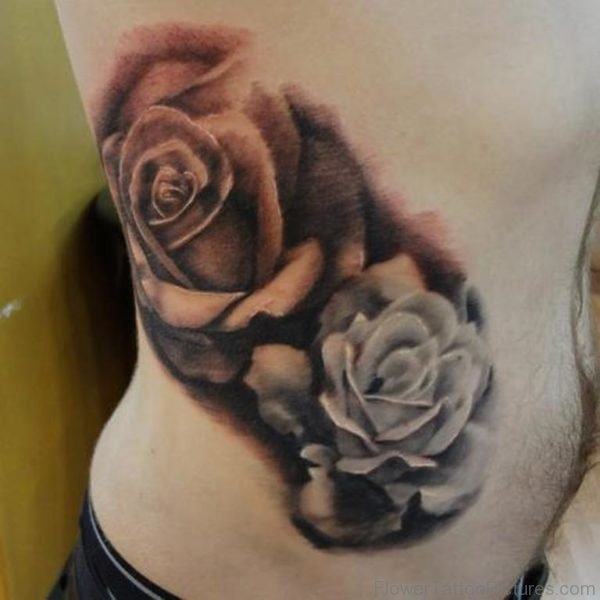 Outstanding Rose Tattoo