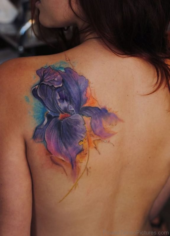 Purple Poppy Tattoo