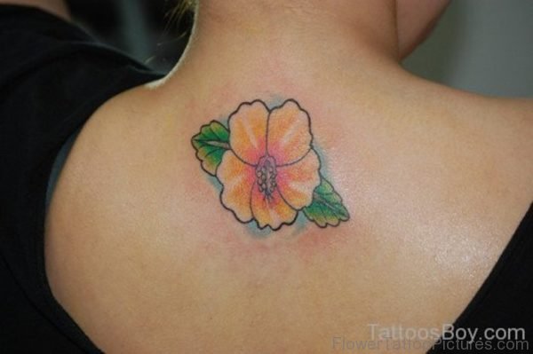 Small Lily Flower Tattoo