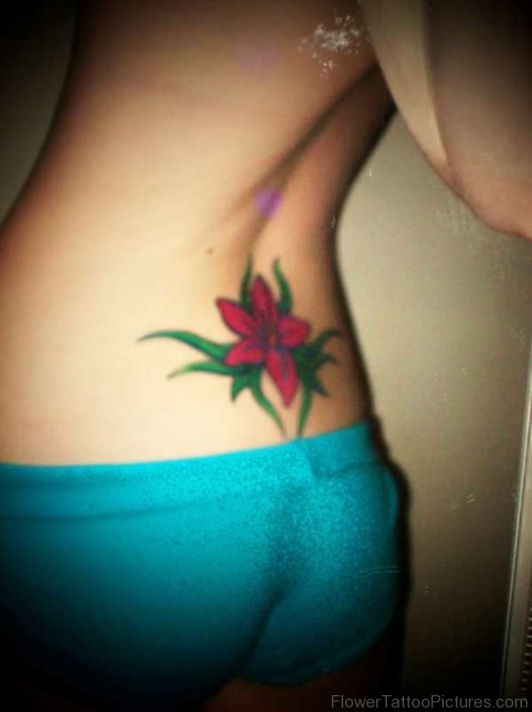 Stunning Lily Flower Tattoo