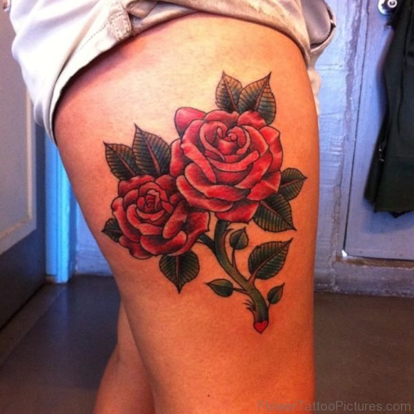 Stunning Rose Tattoo 1