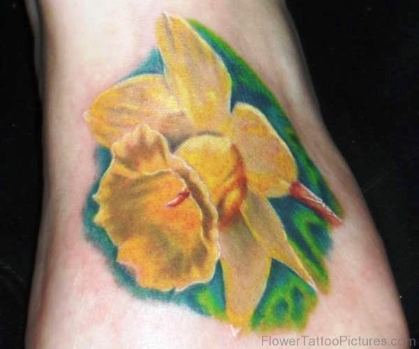 Image Of Daffodil Tattoo