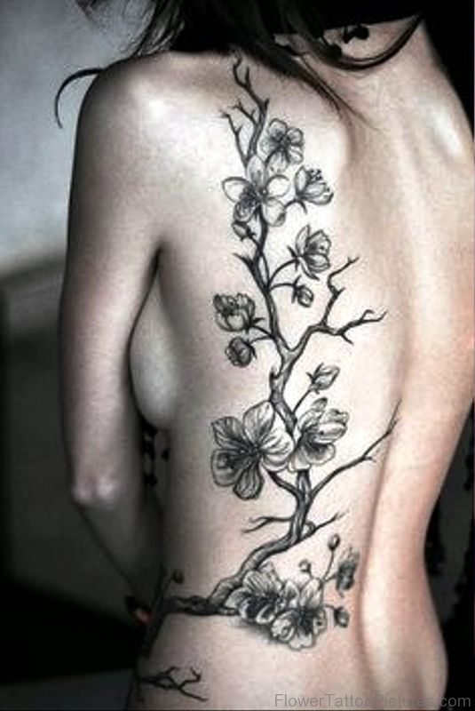Pic Of Columbine Flower Tattoo