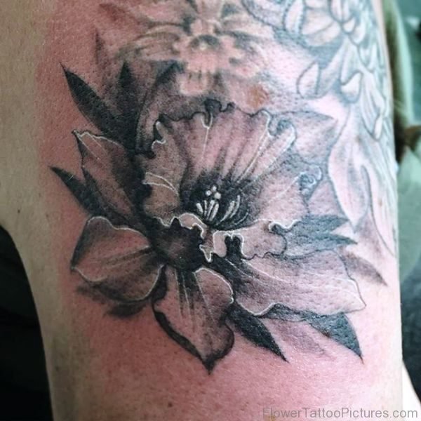 Stunning Daffodil Flower Tattoo Design